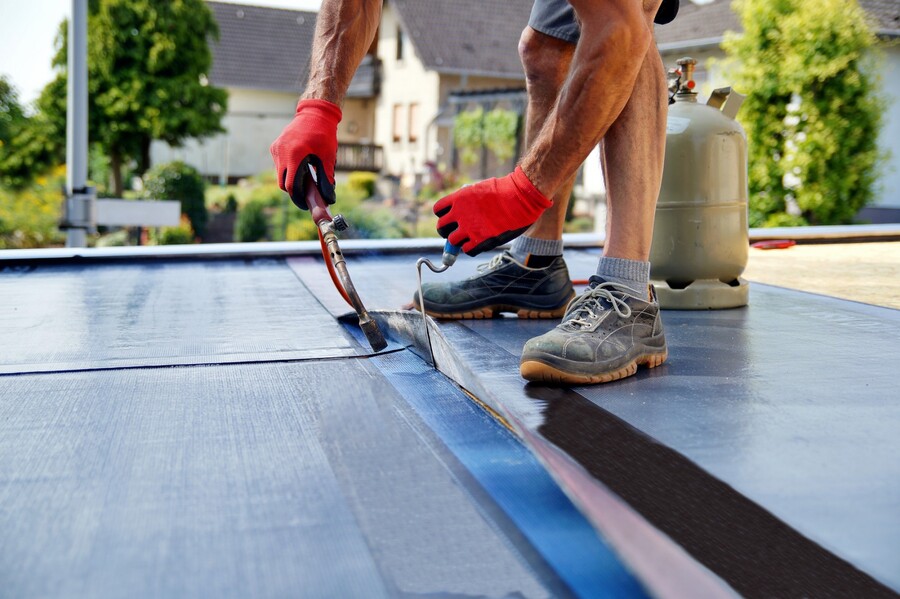 Flat Roofing by JR & CO. Roofing